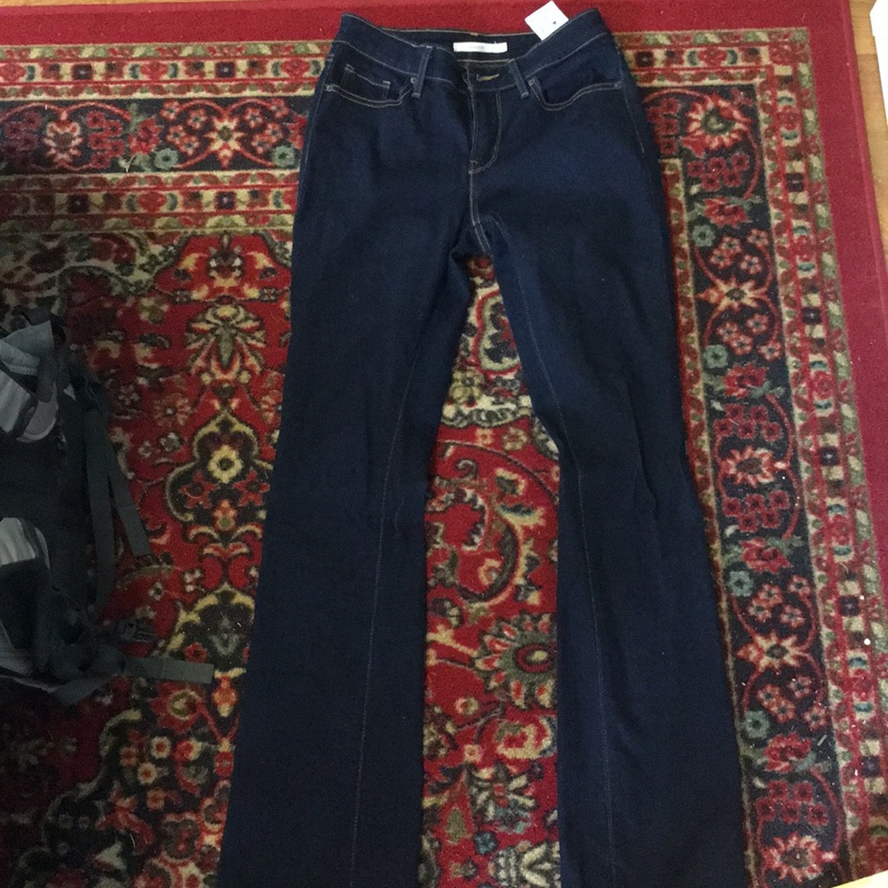 Levi’s: Darkwash Bootcut Jeans